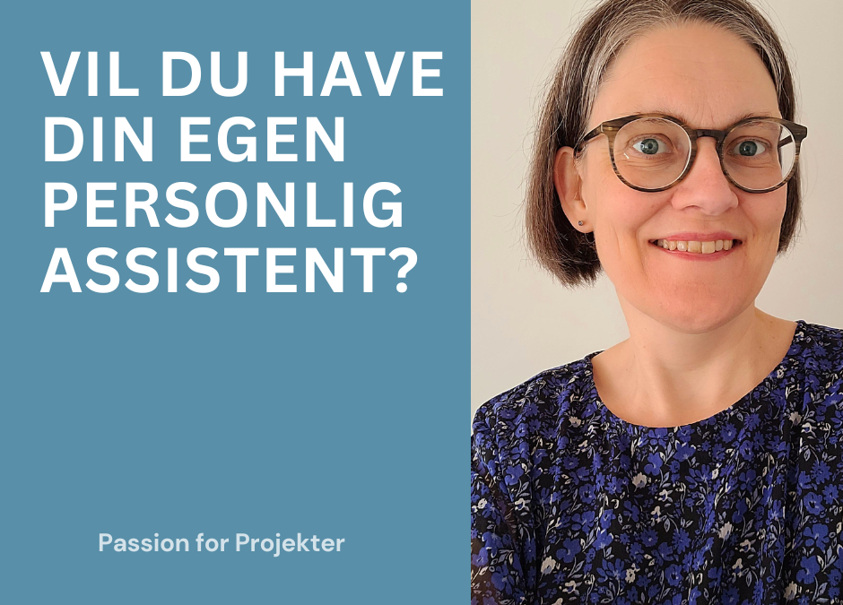 Vil du have din egen personlig assistent, der hjælper dig med at nå mere?